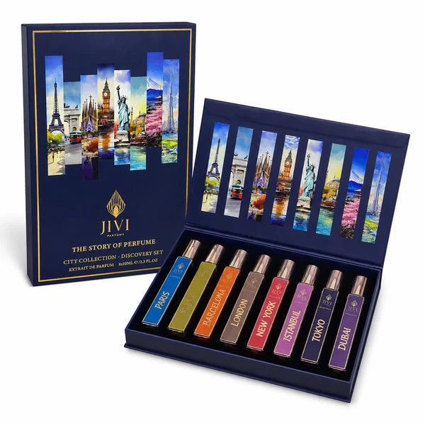 Estuche The Story of Perfume City Collection 8 x 10ML Unisex